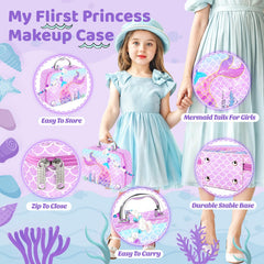 INNOCHEER toddler makeup brushes set for gentle pretend play