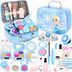 INNOCHEER toddler makeup kit case for organized pretend play and safe imagination