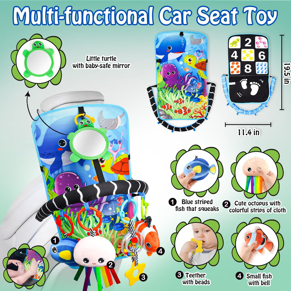 Innofans ocean animals bell for gentle, attention-grabbing sound