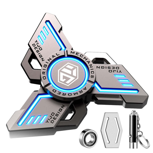 INNÔPLUS fidget spinner close-up bearings for smooth rotation and focus