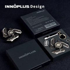 INNÔPLUS fidget spinner compact and portable for travel and desk use.