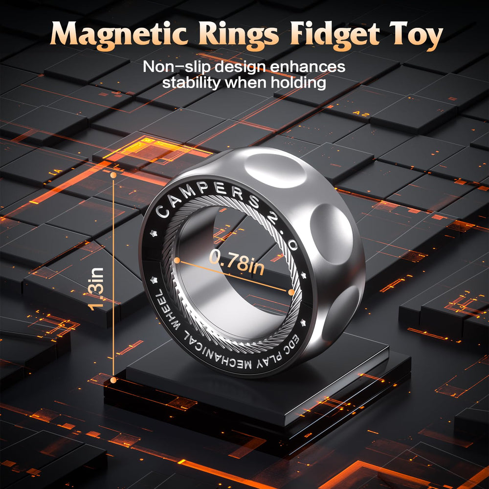 INNÔPLUS magnetic ring with anti-slip surface for steady handling