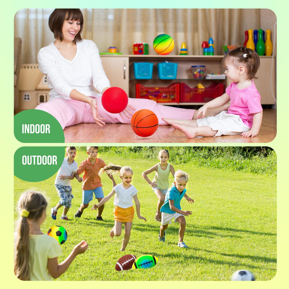Innotoys soft balls gift-ready for birthdays and holidays.