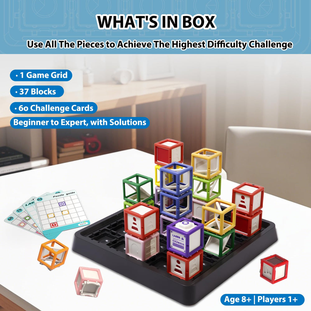 Innovakids Laser Maze play indoors helps keep children engaged without screens.