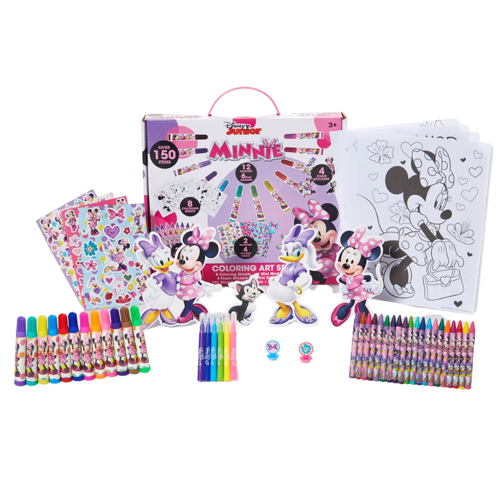 Innovative Designs Disney Minnie Mouse art set front packaging for creative kids