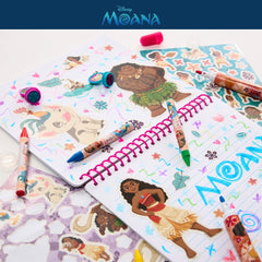 Innovative Designs Disney Moana art set on-the-go makes travel creativity easy for little artists
