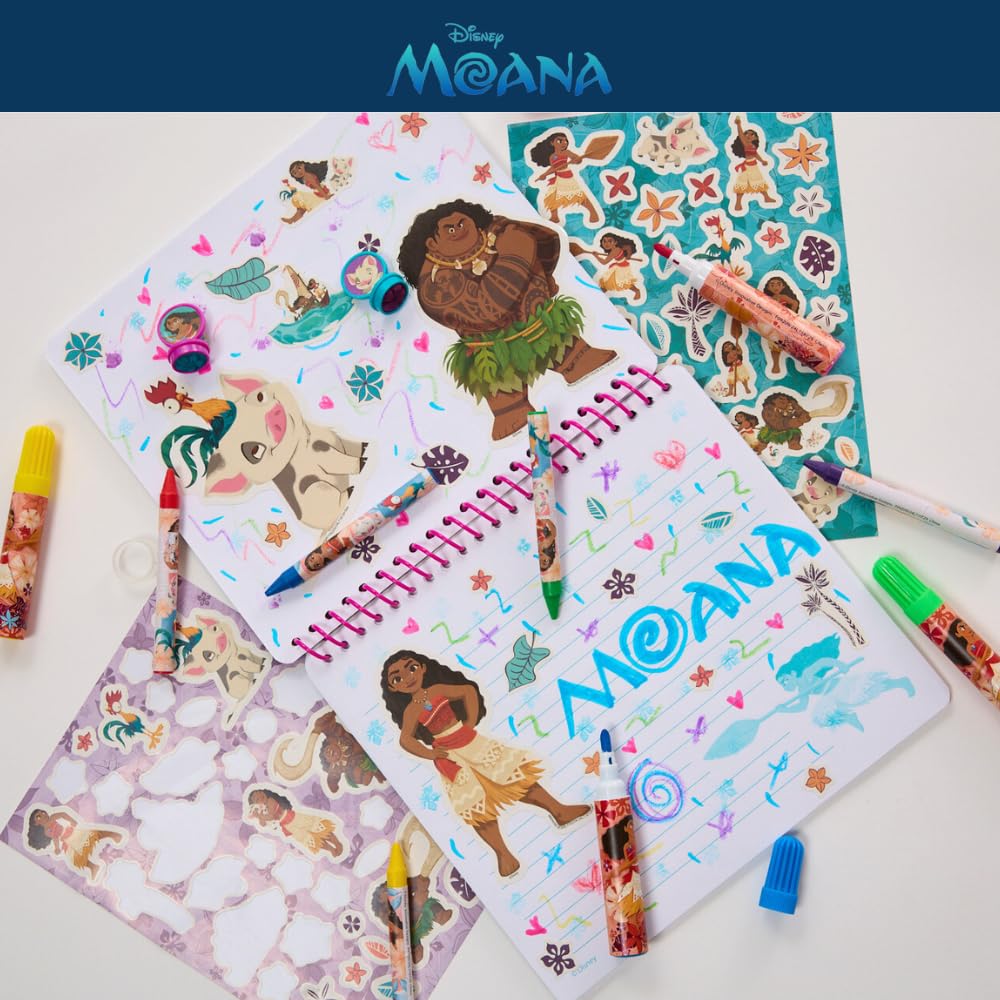Innovative Designs Disney Moana art set stampers let kids create fun shapes