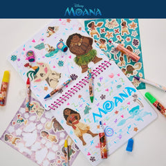 Innovative Designs Disney Moana art set stampers let kids create fun shapes
