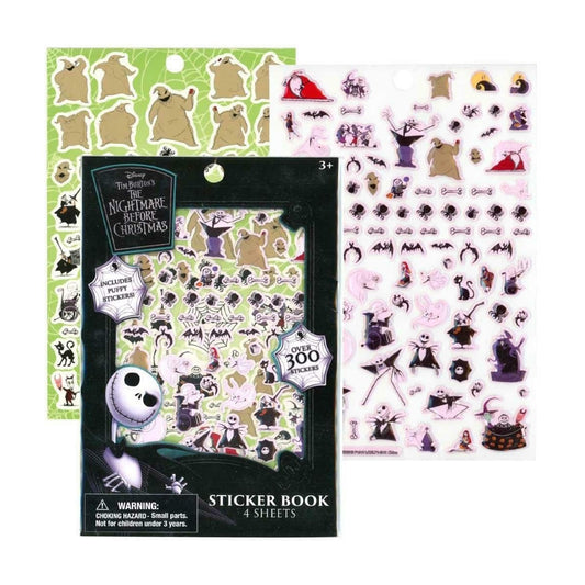 Innovative Designs Disney Nightmare Before Christmas sticker book cover with bold art for fans