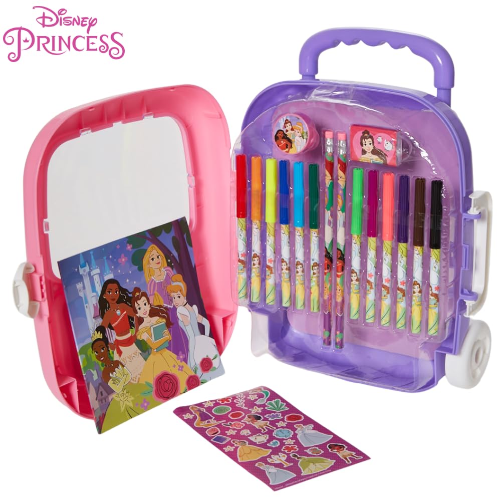 Innovative Designs Disney Princess Color and Roll stickers invite creative decoration.