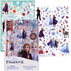 Innovative Designs Frozen sticker book set with Elsa and Anna, 4 sheets and 300+ stickers for creative play