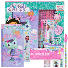 Innovative Designs Gabby’s Dollhouse Sparkle Journal front cover sparks imaginative writing