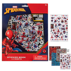 Innovative Designs Marvel Spiderman stickers cover for kids’ albums and scrapbooks.