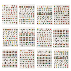 Innovative Designs Minecraft stickers Diamond Sword design inspires heroic craft moments.