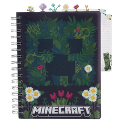 Innovative Designs Minecraft Tab Journal cover with durable vinyl protection for daily school use.