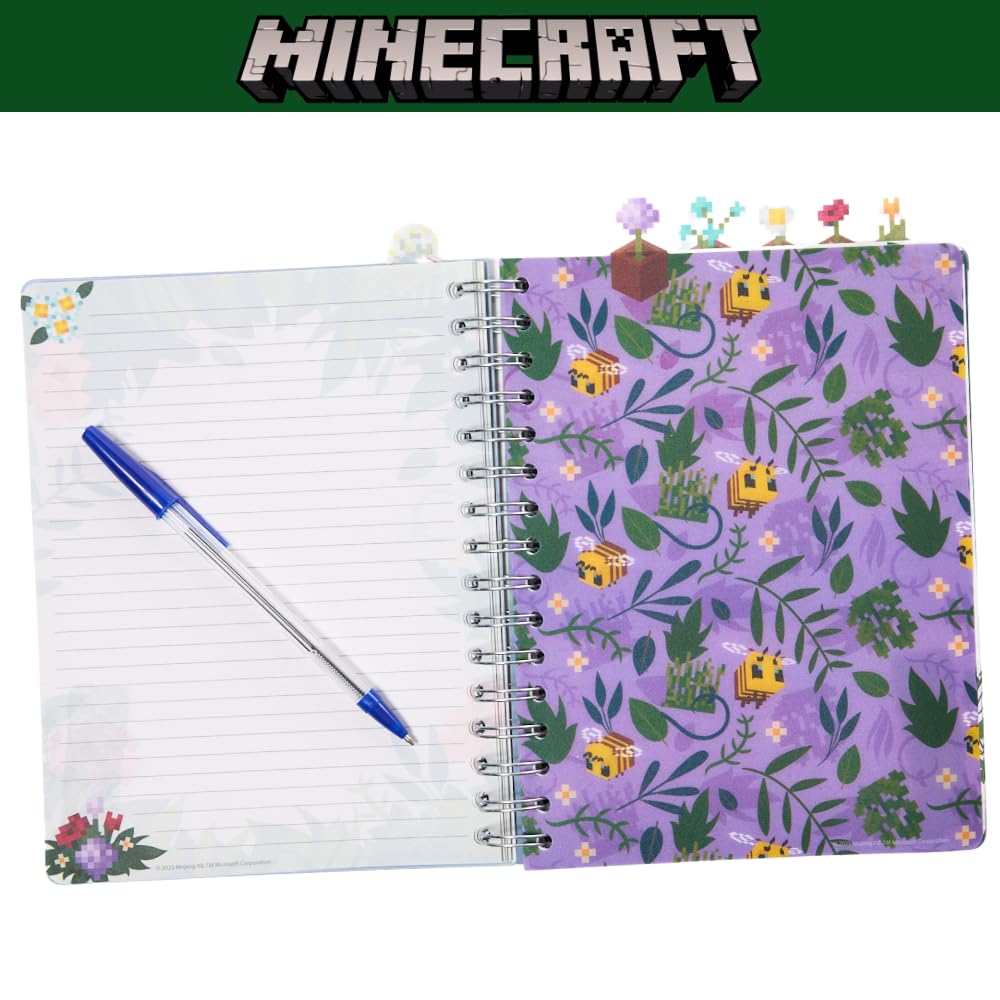 Innovative Designs Minecraft Tab Journal desk-use scene showing compact notebook in class setting.