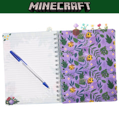Innovative Designs Minecraft Tab Journal desk-use scene showing compact notebook in class setting.