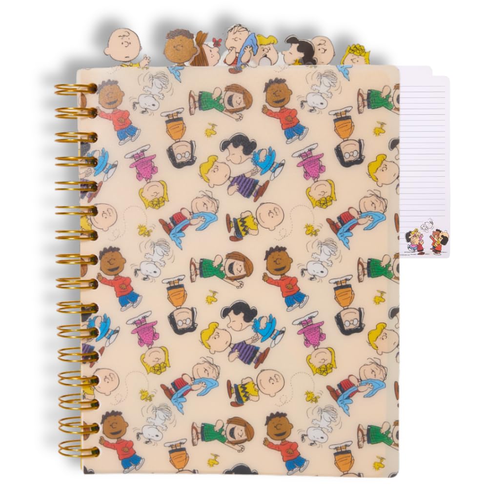 Innovative Designs Peanuts Journal cover featuring the full gang for creative note-taking on the go.