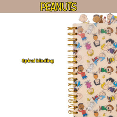 Eight-by-seven inch notebook size fits backpacks and purses.