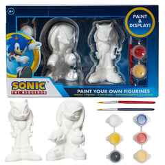 Innovative Designs Sonic paint-your-own figurines box for creative play