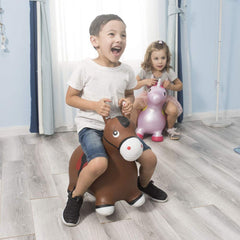 INPANY bouncy horse hopper durable material close-up for longevity