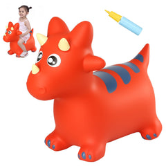 INPANY bouncy horse front view promotes active play and balance in toddlers.