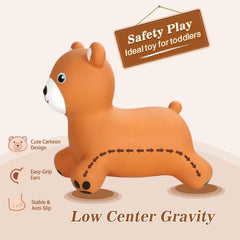 INPANY toddler ride-on design encourages balance and coordination during play