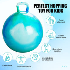 INPODAK Hopper Ball 18-inch with non-slip bottom for stability.