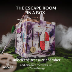 INSCAPE Cluebox Stonehenge Legacy gift-pack presentation for an impressive unboxing