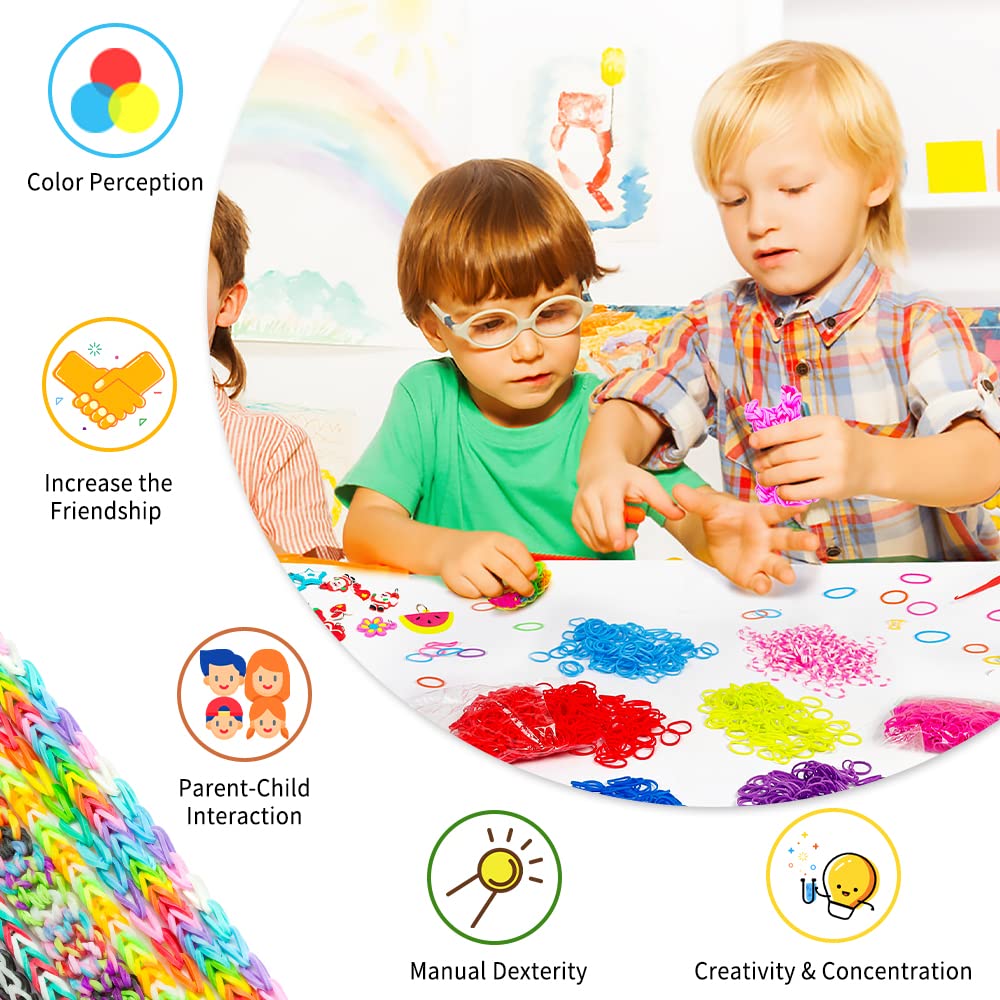 INSCRAFT kid-friendly bracelet kit inspires creative at-home crafting.