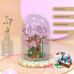 Insgen Cherry Blossom Bonsai building in progress sparks imaginative play