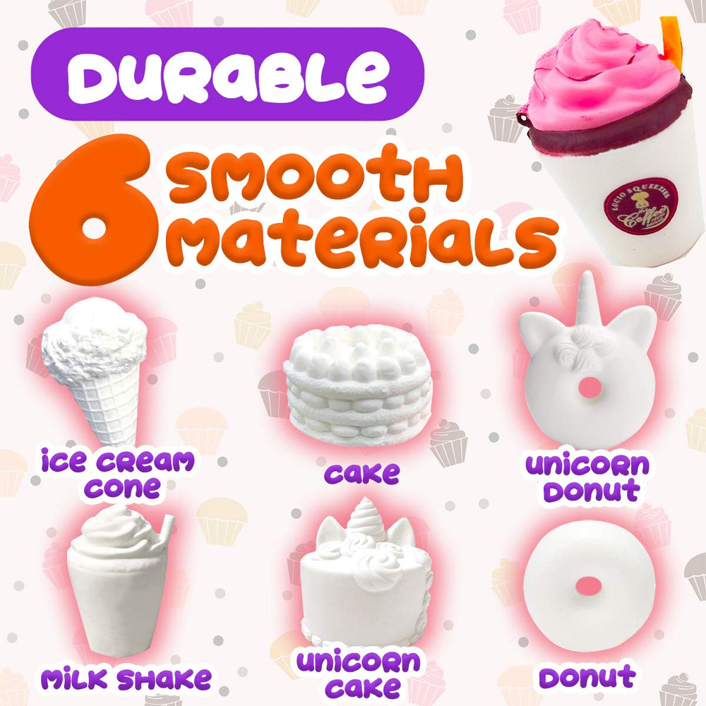 Insnug Paint Your Own Squishies Kit slow-rise material for calming squeezing sessions