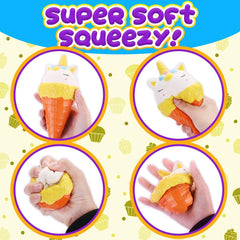 Insnug sprinkles, glitter, and chips for decorating squishies with flair