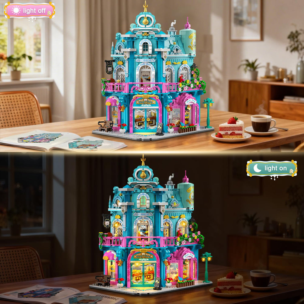 INSOON Castle Dairy Bakery eco-friendly ABS pieces durable blocks