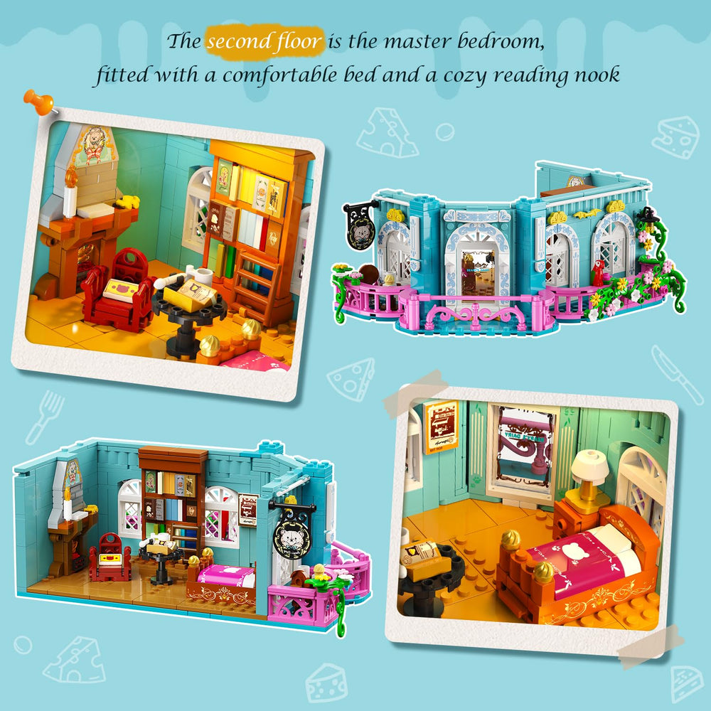 INSOON Castle Dairy Bakery three-story design modular build for creative scenes
