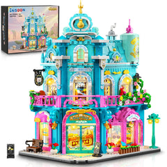 INSOON Castle Dairy Bakery Store with Light front view for stylish display