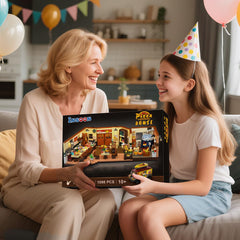 INSOON Dining Scene with Pizza and Drinks invites imaginative play or display