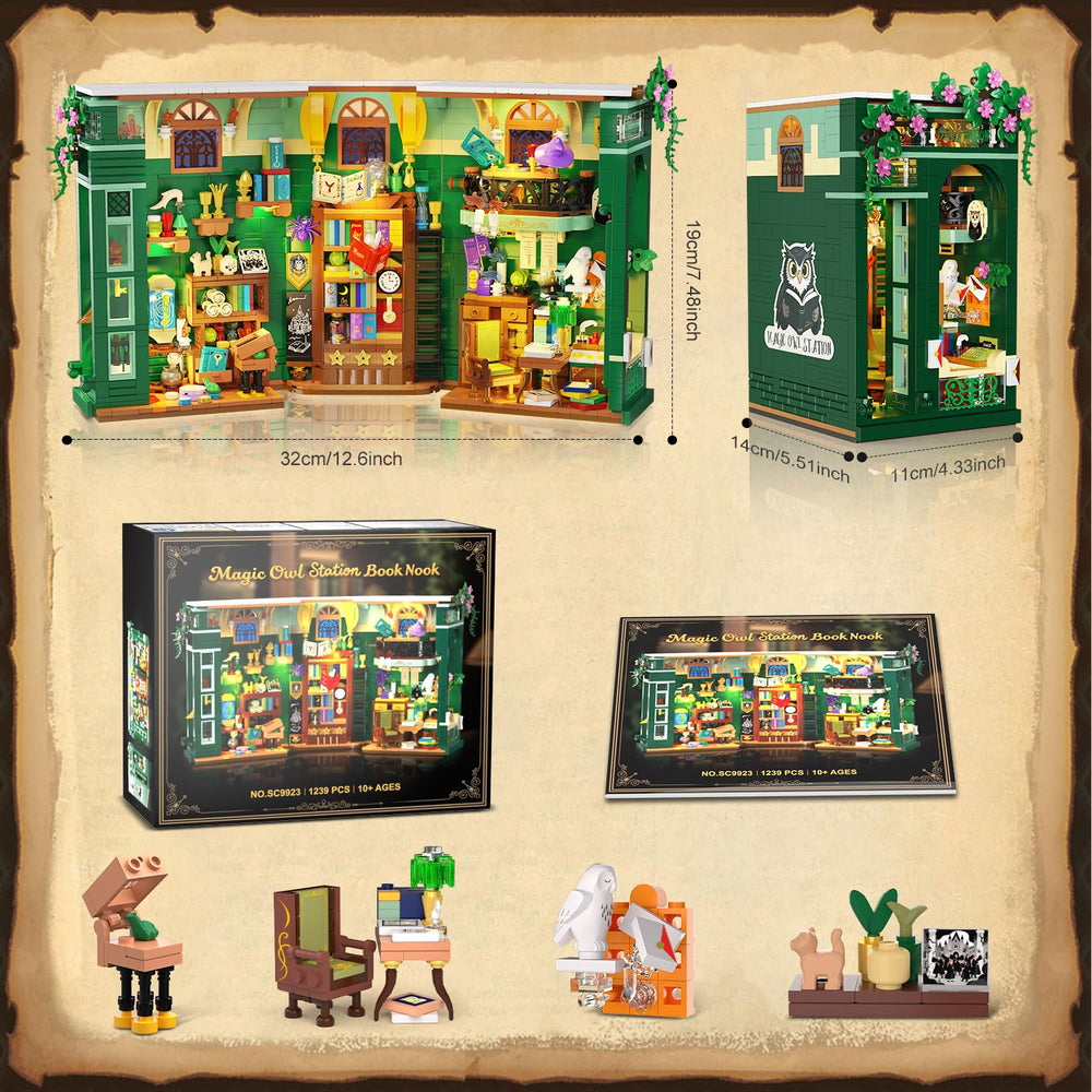 DIY building bricks for creative play and display on shelves