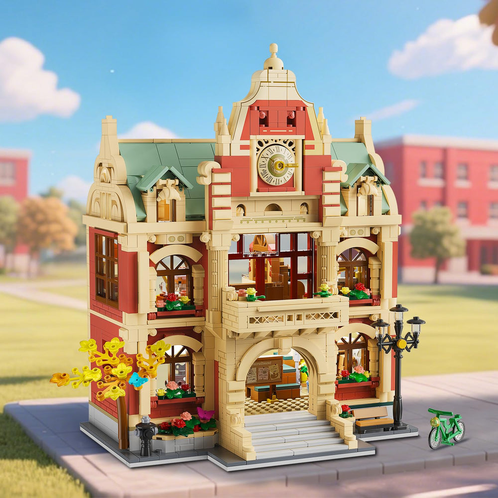 INSOON University Bricks provide smooth edges and sturdy fit for satisfying builds.
