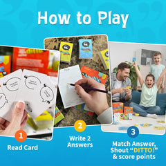 Inspiration Play Double Ditto 400 category cards shown for varied prompts