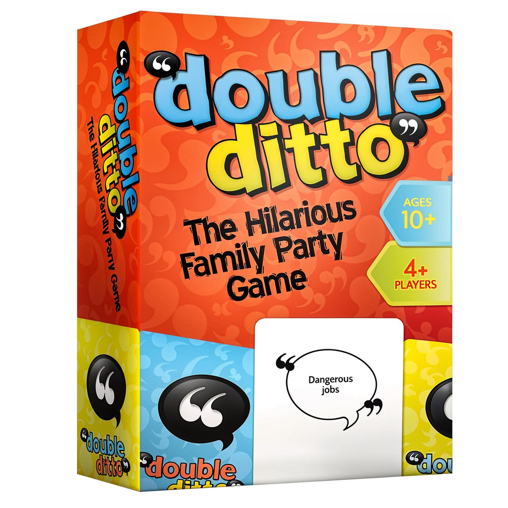 Inspiration Play Double Ditto card deck spread fuels family laughter during game night