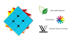 INTEGEAR Speed Cube safe ABS material supports long-lasting play.