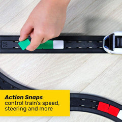 Intelino Smart Train wagon expanding imaginative play and classroom demonstrations.