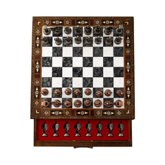 Interiart pawn-height 1.97 inches for balanced piece proportion.