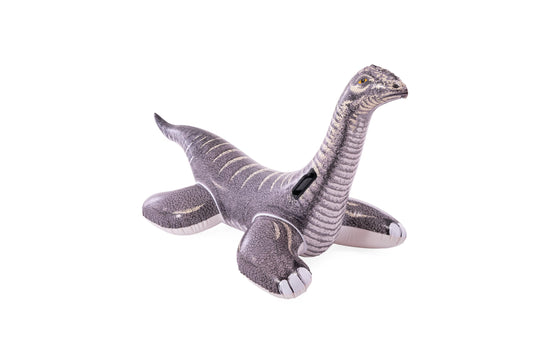 Intex Brontosaurus inflatable pool float with dinosaur design for sunny, playful pool sessions.
