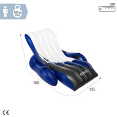Intex heavy-duty PVC construction resists sun exposure for lasting use.