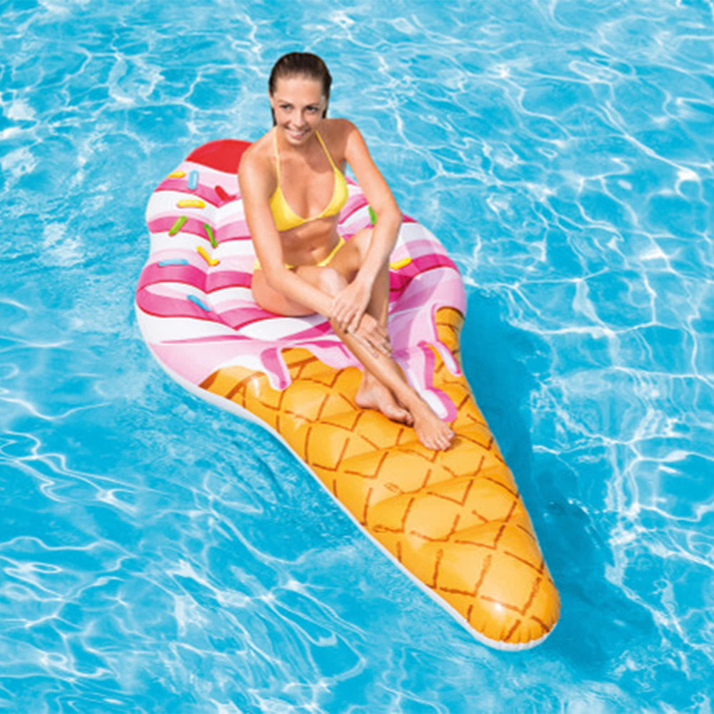 Intex Ice Cream Mat inflatable lounge, roomy for adults