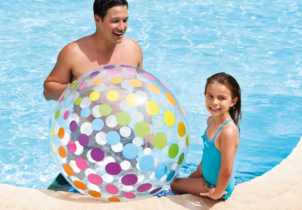 Intex Jumbo Ball 42-inch repair patch included for quick fixes