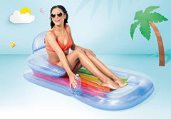 Intex King Kool Lounger cupholder keeps your beverage within easy reach.