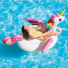 Raft-grade non-phthalate vinyl used in the Intex unicorn float